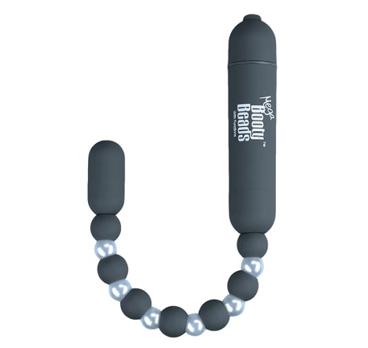 Koraliki analne wibrujące - PowerBullet Mega Booty Beads Grey